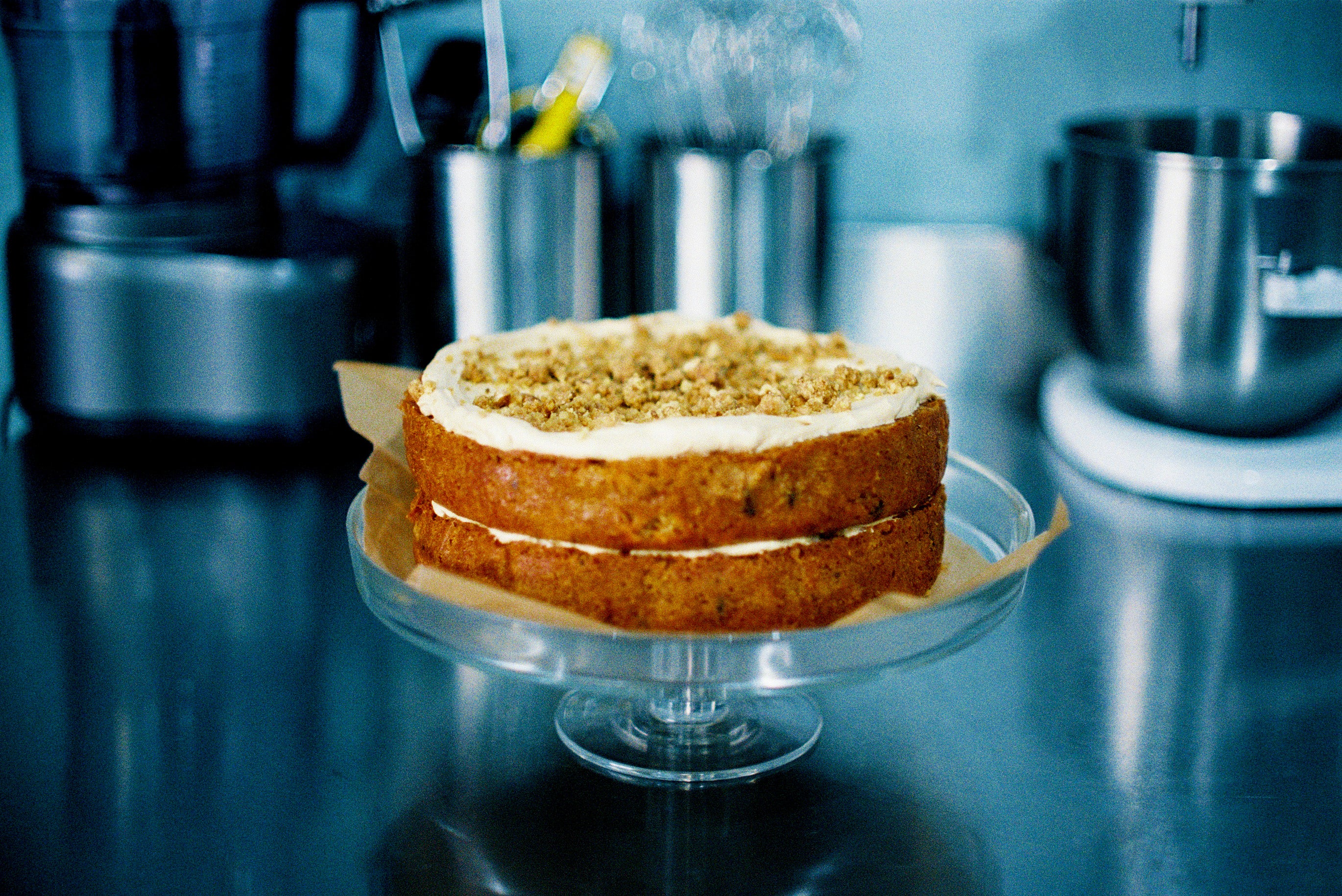 Coffee & Walnut Cake